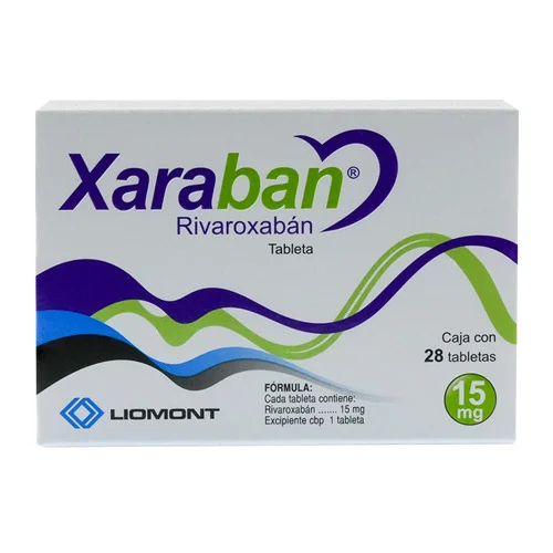 Xaraban 15 Mg Con 28 Tabletas