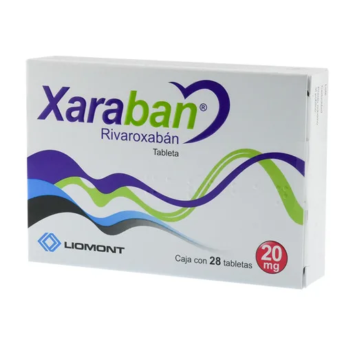 Xaraban 20 Mg Con 28 Tabletas