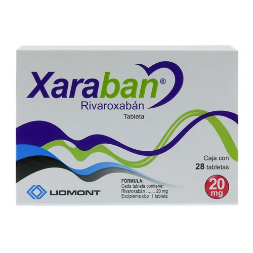 Xaraban 20 Mg Con 28 Tabletas