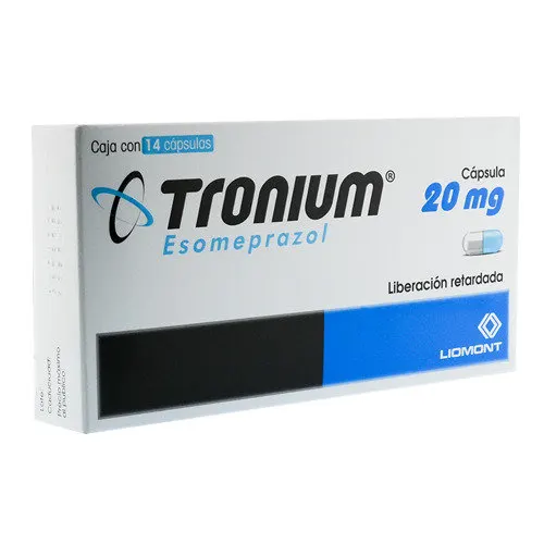 Tronium 20 Mg Con 14 Cápsulas