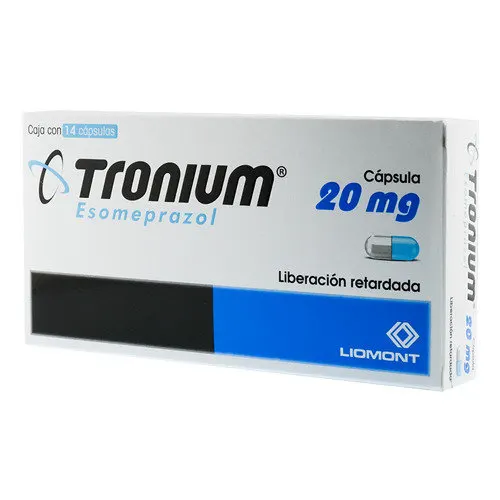 Tronium 20 Mg Con 14 Cápsulas