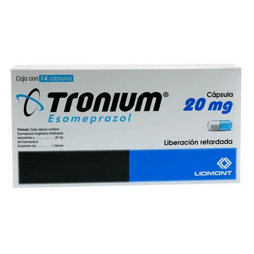 Tronium 20 Mg Con 14 Cápsulas