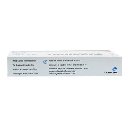 Tronium 20 Mg Con 14 Cápsulas