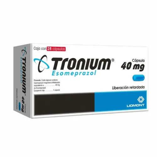 Tronium Esomeprazol 40 Mg Con 28 Cápsulas