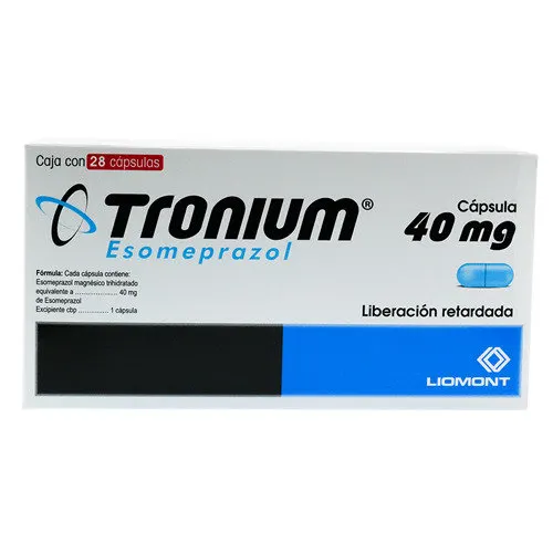 Tronium 40 Mg Con 28 Cápsulas