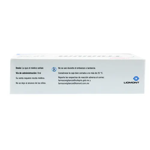 Tronium 40 Mg Con 28 Cápsulas