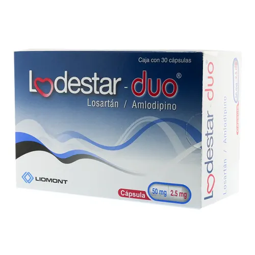 Lodestar-Duo 50 Mg/2.5 Mg Con 30 Cápsulas