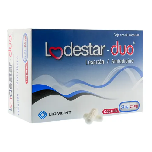 Lodestar-Duo 50 Mg/2.5 Mg Con 30 Cápsulas
