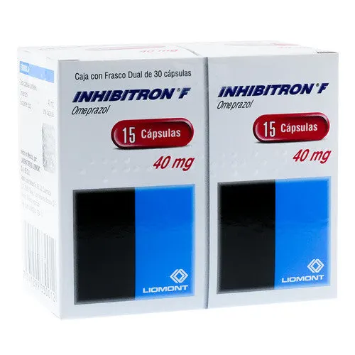 Inhibitron F 40 Mg Con 15 Cápsulas Duopack