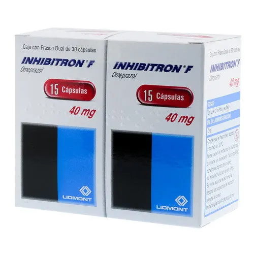Inhibitron F 40 Mg Con 15 Cápsulas Duopack