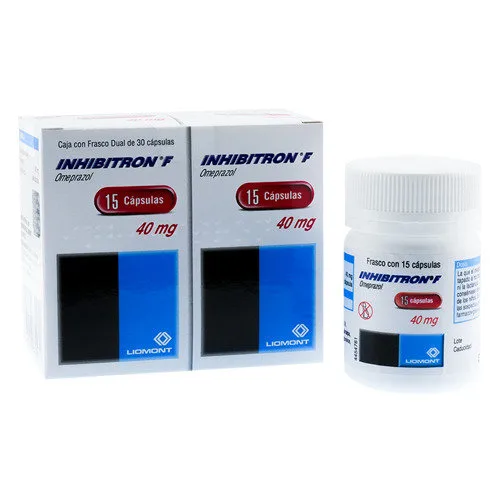 Inhibitron F 40 Mg Con 15 Cápsulas Duopack