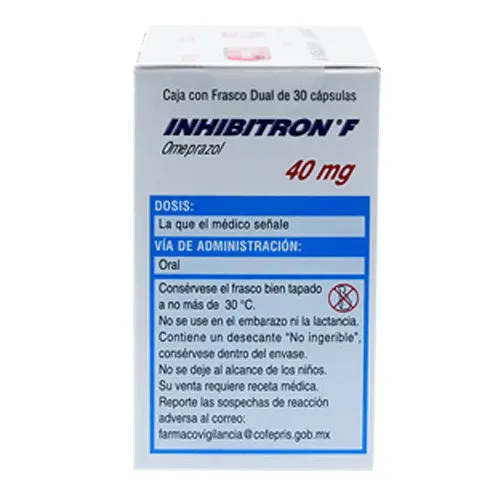Inhibitron F 40 Mg Con 15 Cápsulas Duopack