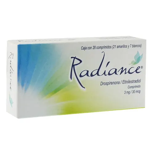 Radiance 3 Mg/30 Mcg Con 28 Comprimidos
