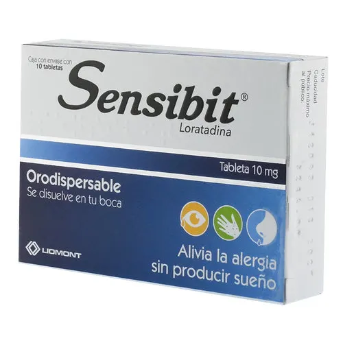 Sensibit Orodispersable 10 Mg Con 10 Tabletas