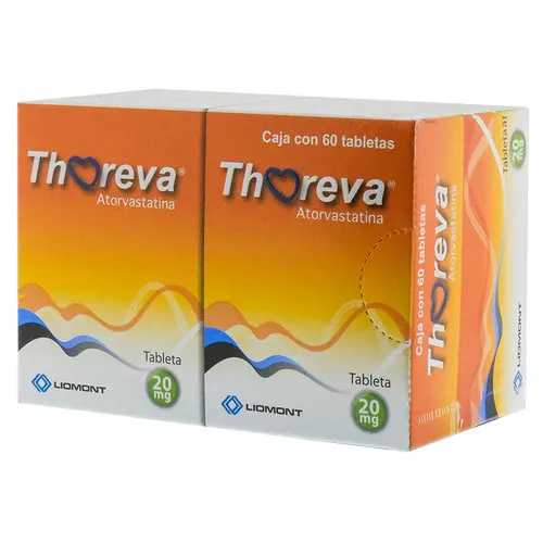 Thoreva 20 Mg Con 30 Tabletas Pack 2