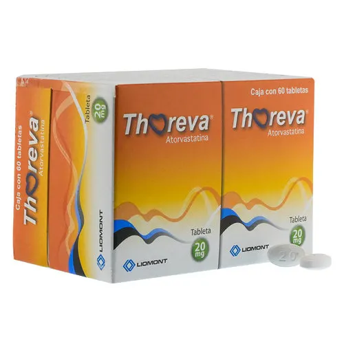 Thoreva 20 Mg Con 30 Tabletas Pack 2