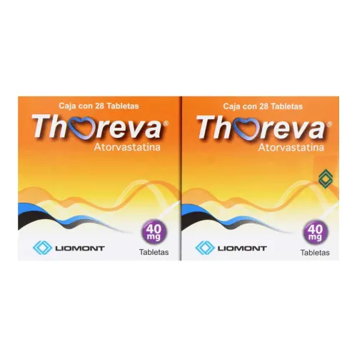 Thoreva 40 Mg Con 28 Tabletas Duopack