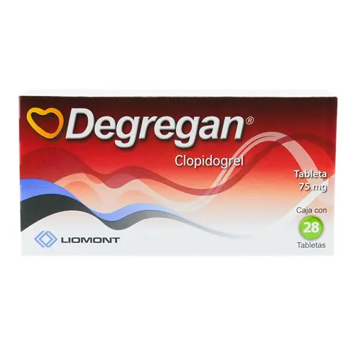 Degregan 75 Mg Con 28 Tabletas