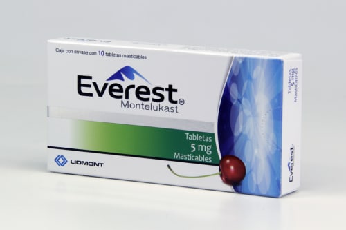 Comprar Everest 5 Mg Con 10 Tabletas