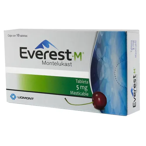 Everest 5 Mg Con 10 Tabletas