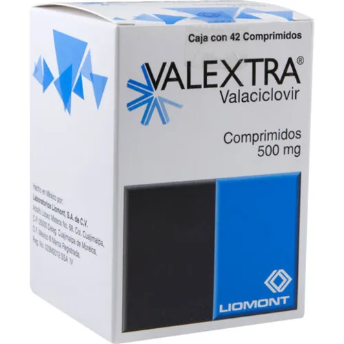 Comprar Valextra 500 Mg Con 42 Comprimidos