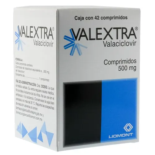 Valextra 500 Mg Con 42 Comprimidos