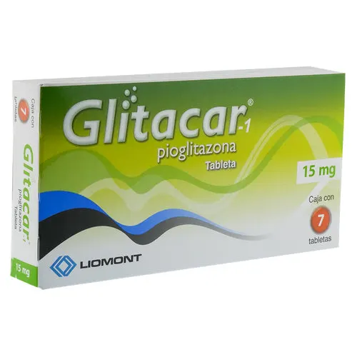 Glitacar-1 15 Mg Con 7 Tabletas