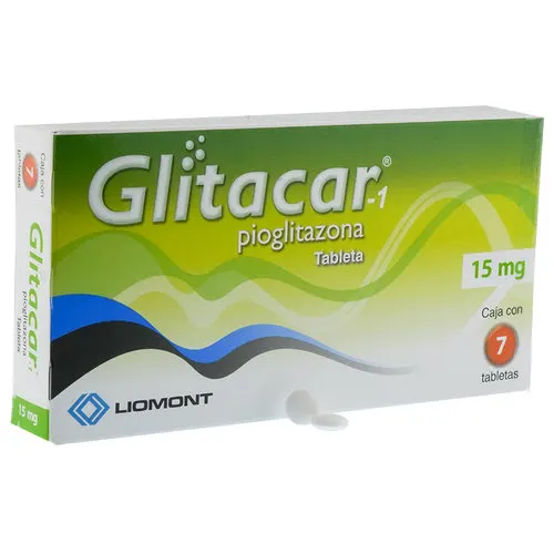 Glitacar-1 15 Mg Con 7 Tabletas