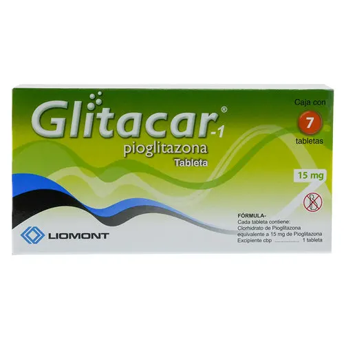 Glitacar-1 15 Mg Con 7 Tabletas