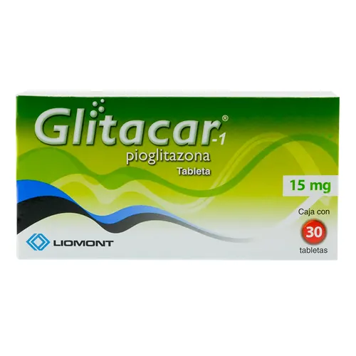 Glitacar-1 15 Mg Con 30 Tabletas