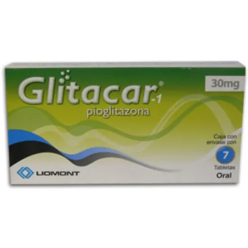 Glitacar-1 30 Mg Con 7 Tabletas