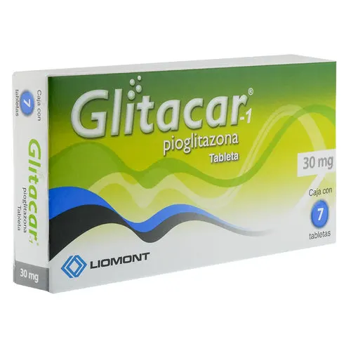 Glitacar-1 30 Mg Con 7 Tabletas