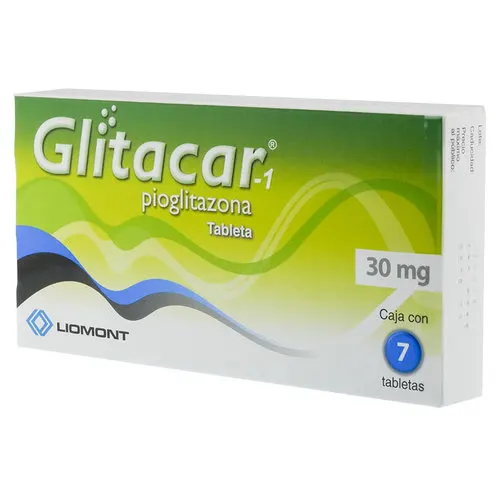 Glitacar-1 30 Mg Con 7 Tabletas