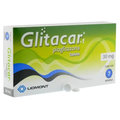 Glitacar-1 30 Mg Con 7 Tabletas