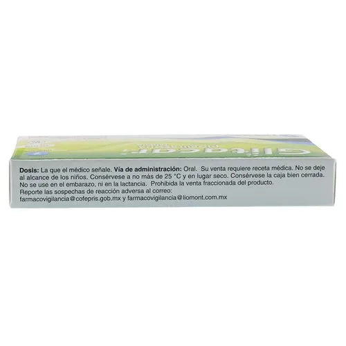 Glitacar-1 30 Mg Con 7 Tabletas