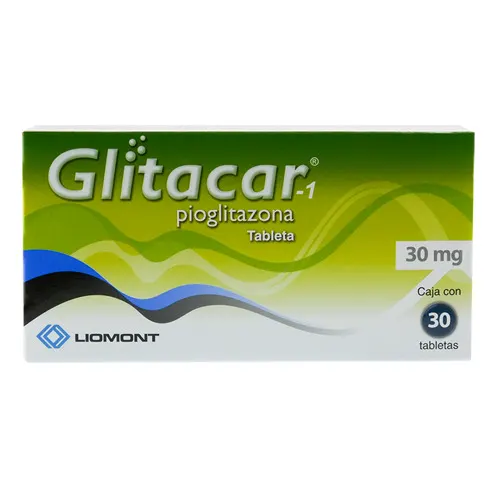 Glitacar-1 30 Mg Con 30 Tabletas