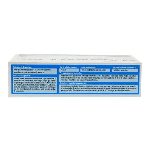 Flagenase 500 Mg/100 000 Ui Con 10 Cápsulas Vaginales