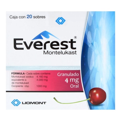 Comprar Everest 4 Mg Granulado Con 20 Sobres