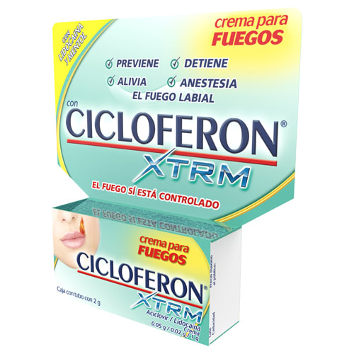 Cicloferon Xtrm 0.05/0.02 G Con 2 G De Crema