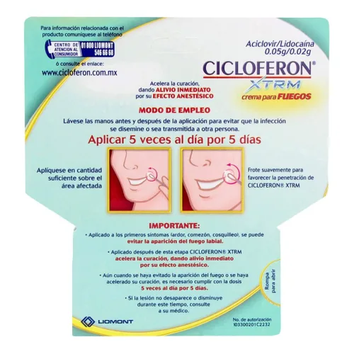 Comprar Cicloferon Xtrm 0.05/0.02 G Con 2 G De Crema