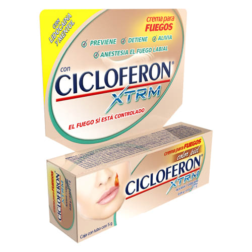 Cicloferon Xtrm 0.05/0.02 G Crema Color Piel 5 G