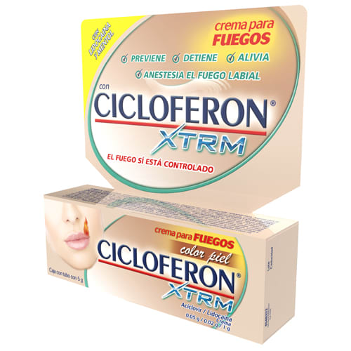 Cicloferon Xtrm 0.05/0.02 G Crema Color Piel 5 G