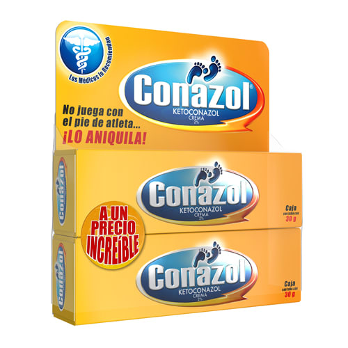 Conazol 2% Crema Con 30 Gr Duopack