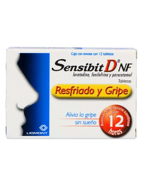 Comprar Sensibit D Nf 2.5/5/500 Mg Con 12 Tabletas