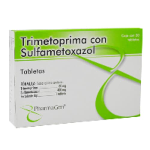 Trimetoprima sulfameto 20 tabletas 80/400 mg precio