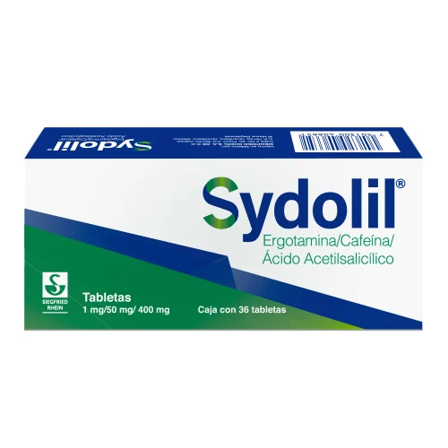 Sydolil – Caja Con 36 Tabletas (Ergotamina)