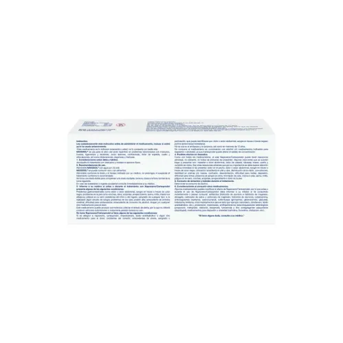 Naxodol 250 Mg / 200 Mg – Caja Con 30 Cápsulas (Naproxeno Y Carisoprodol)
