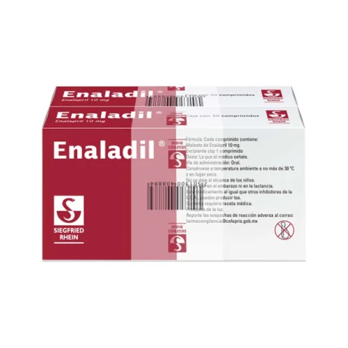 Enaladil 20 Mg Con 10 Comprimidos Pack 3