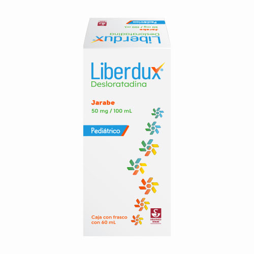 Liberdux 0.050G/100 Ml – Frascos Con Jarabe 60 Ml (Desloratadina)