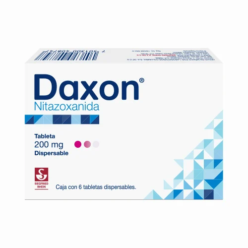 Daxon 200 Mg – Caja Con 6 Tabletas (Nitazoxanida)